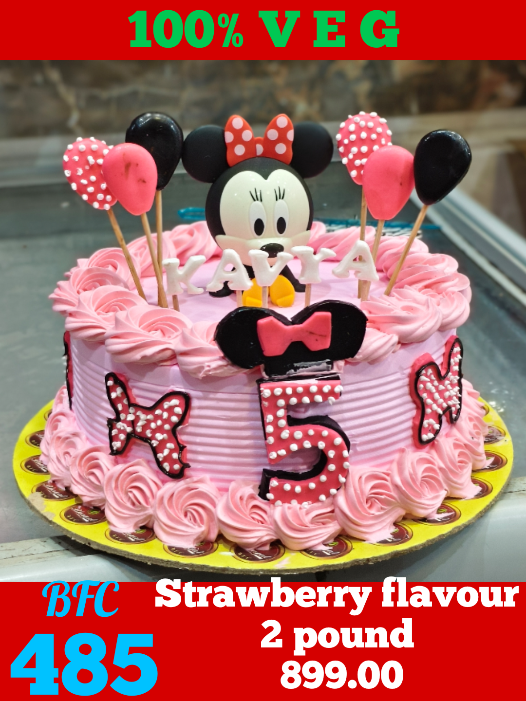 MICKY MOUSE CAKE