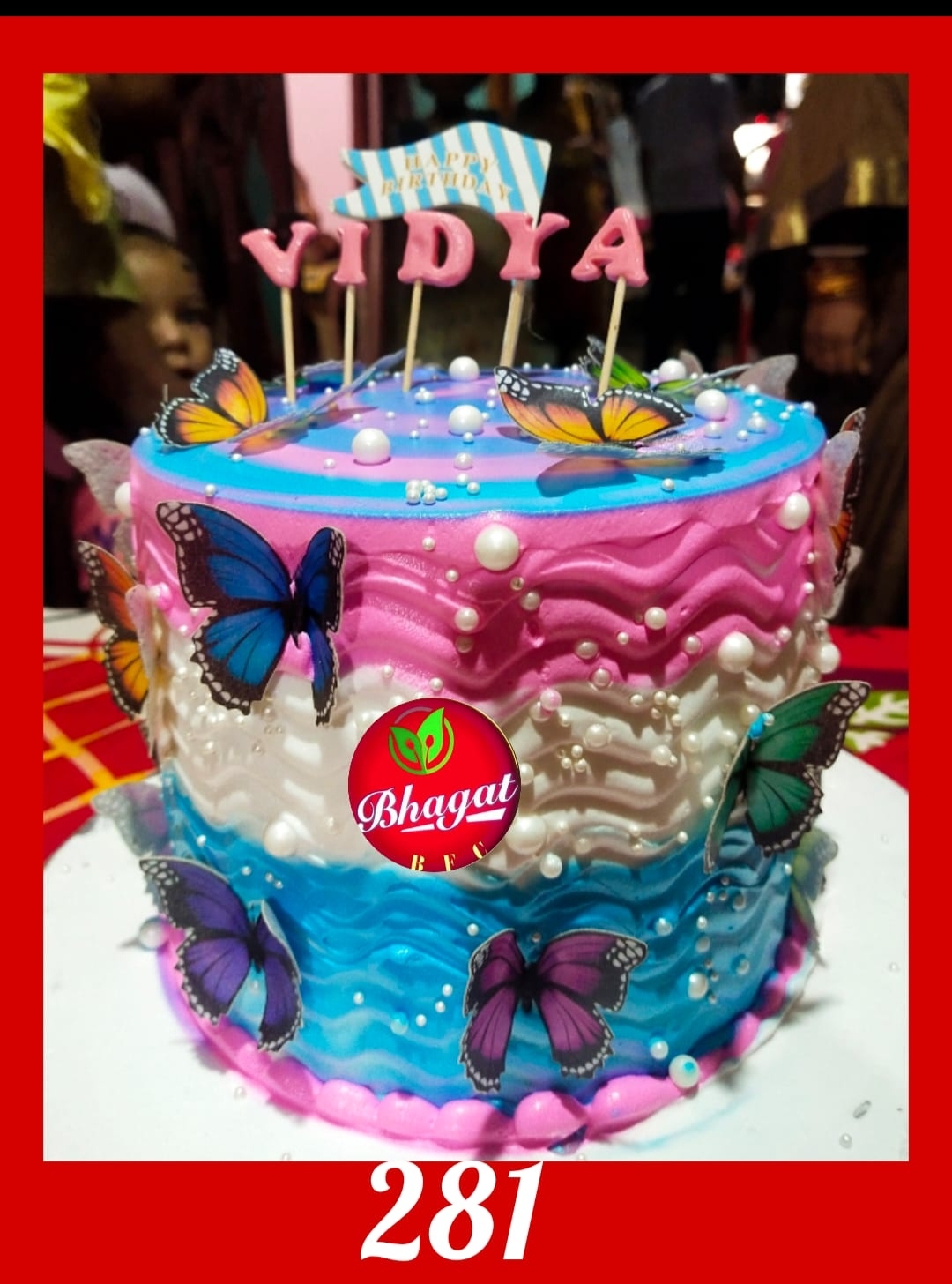 BUTTERFLY 🦋 CAKE