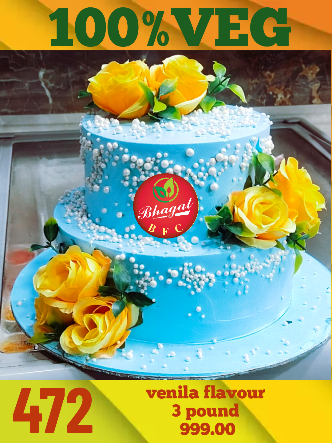 2 layer cake