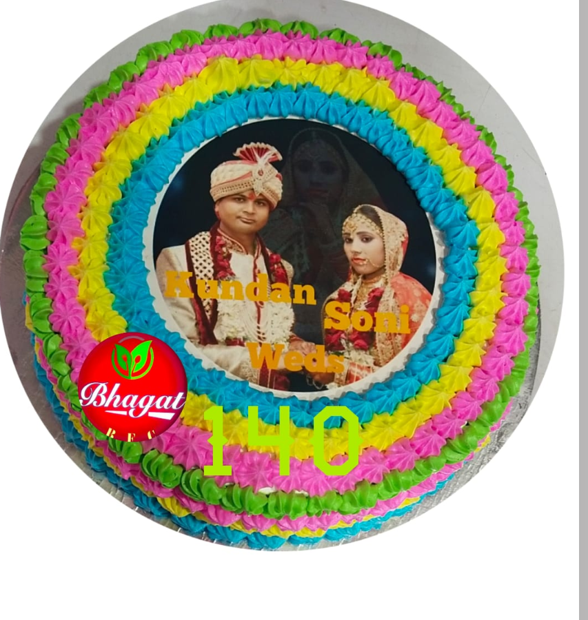 RAINBOW PHOTO CAKE