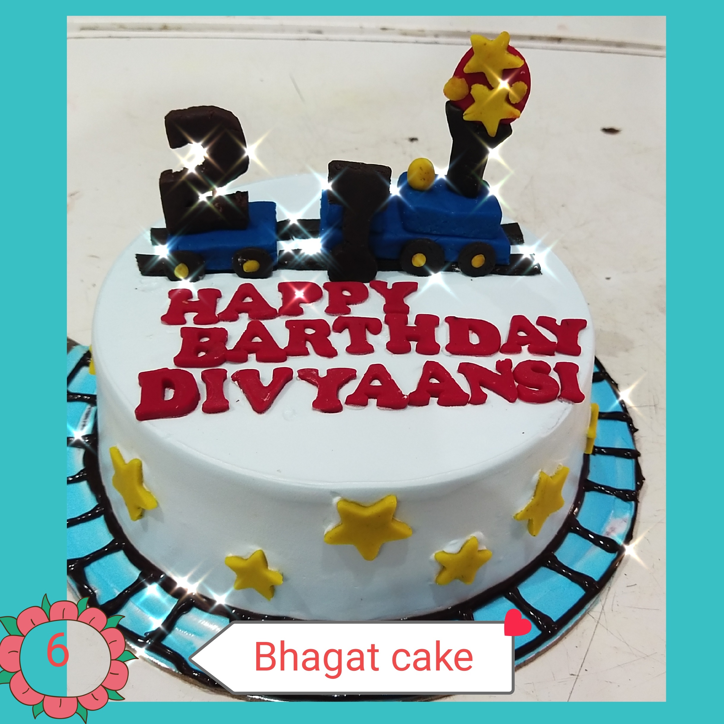 TRAIN CAKE