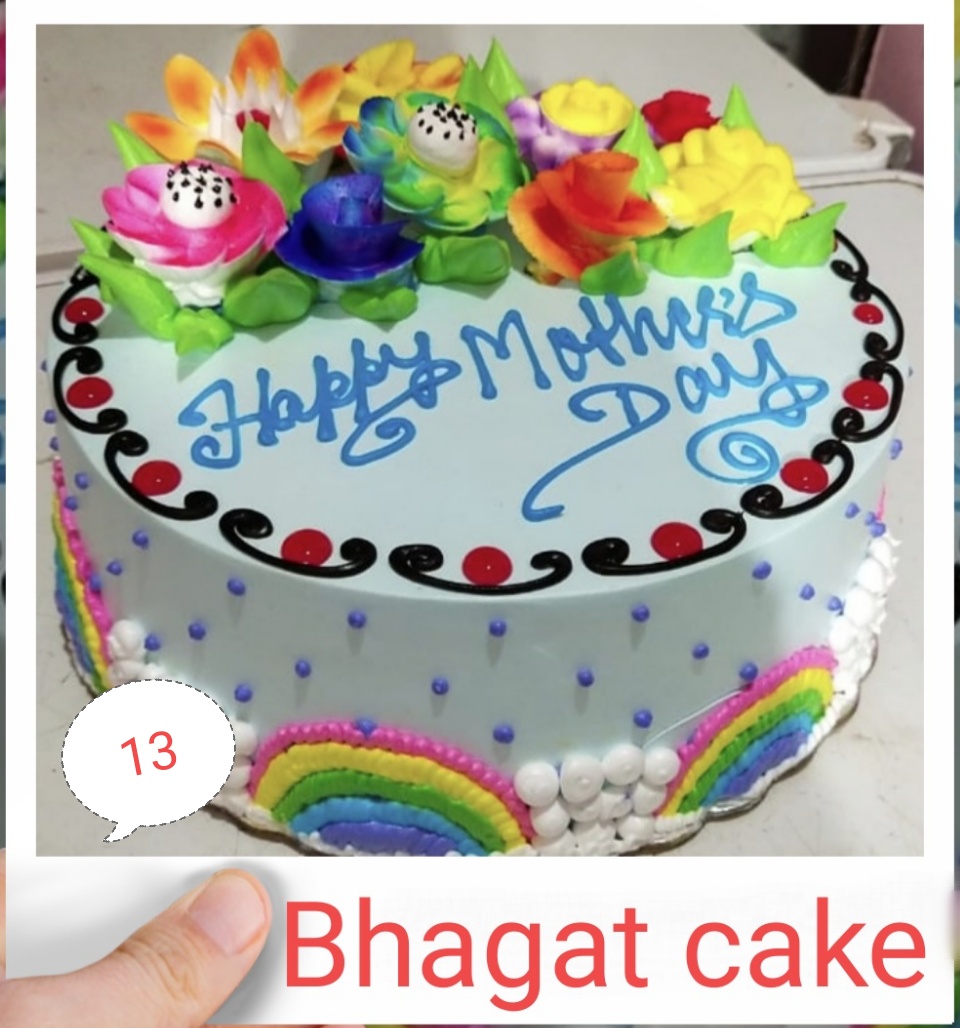 UNICORN  FLOWER CAKE