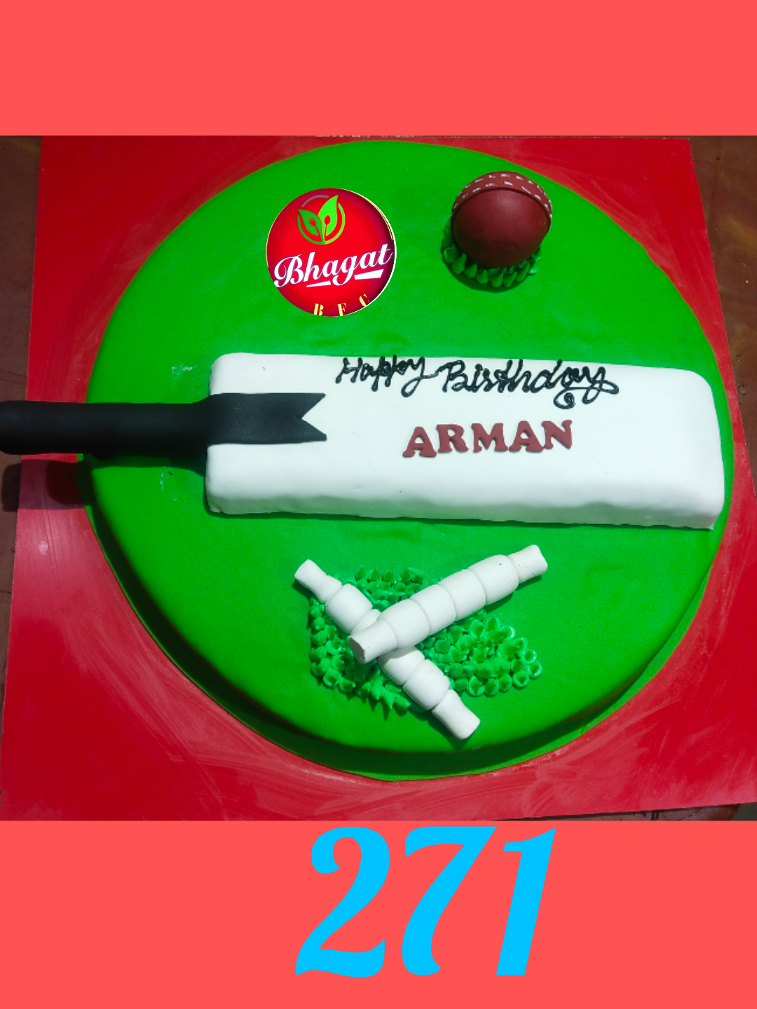 CRICKET 🏏 CAKE