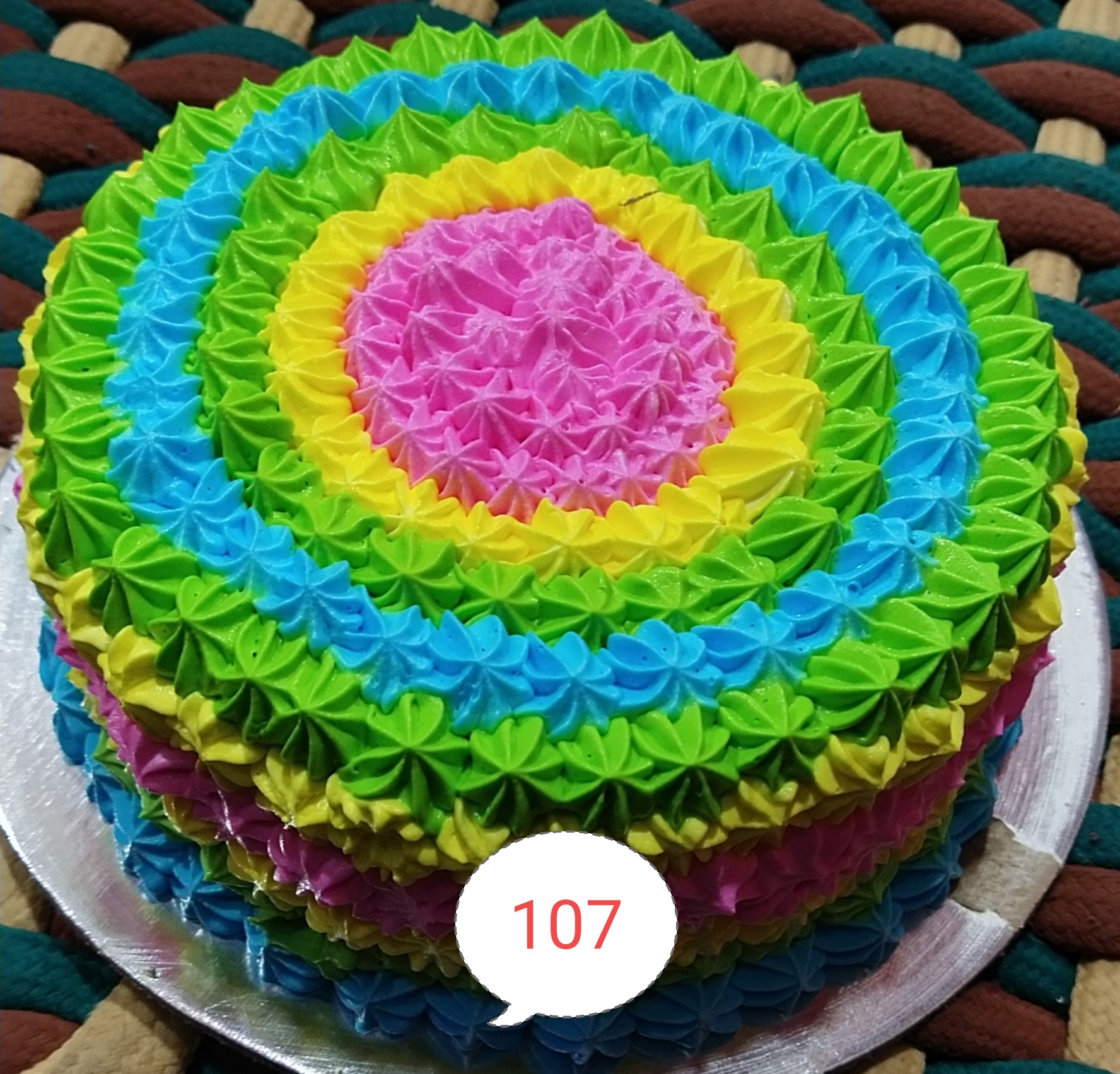 RAINBOW 🌈 CAKE