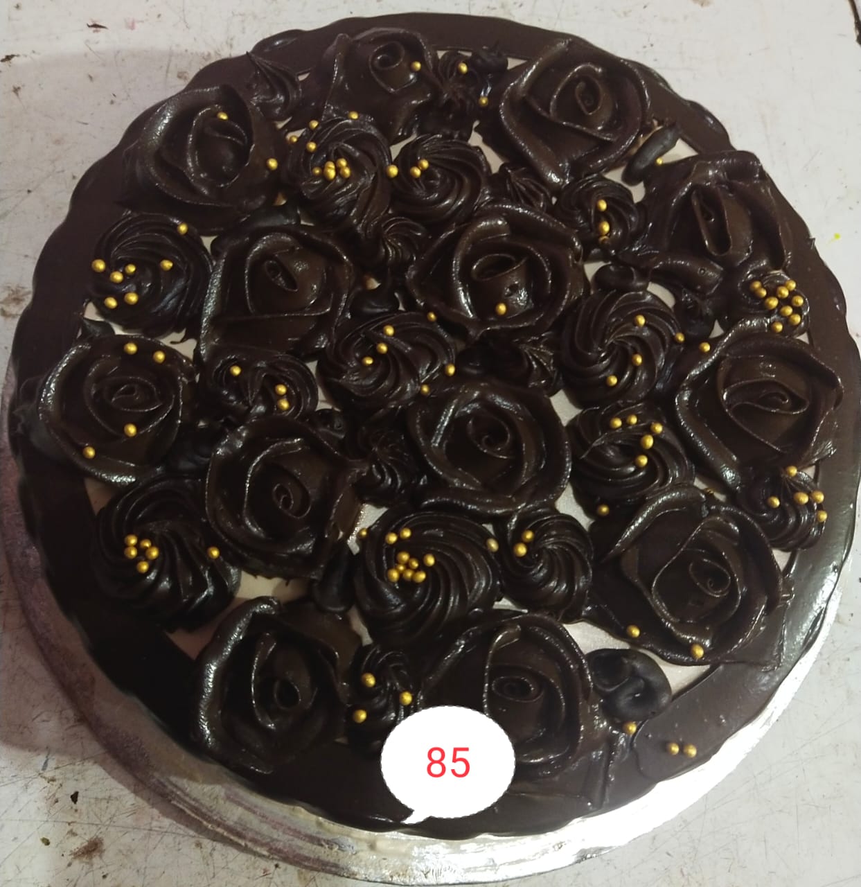 BLACK ROSE CAKE