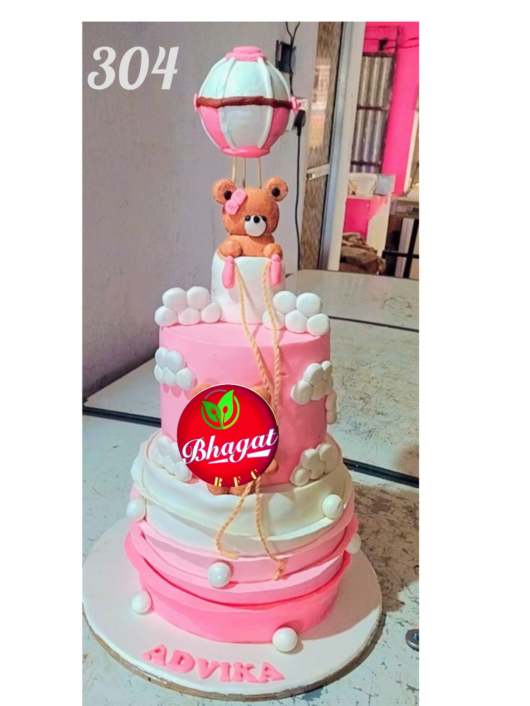 2 LAYER TEDDY 🧸 CAKE
